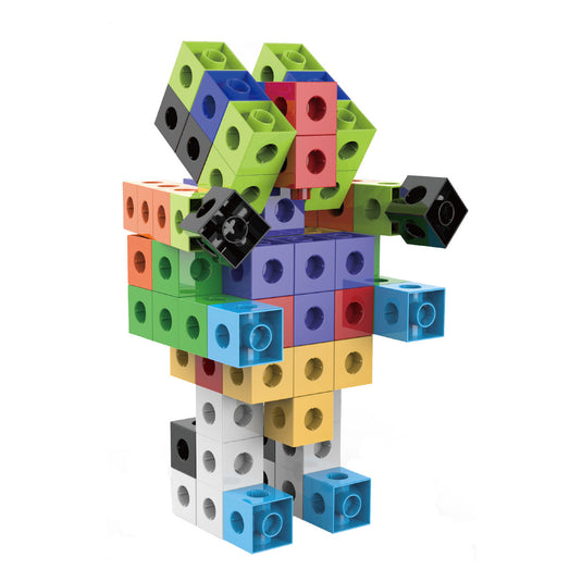 Bouwblokjes set in opbergtas - 100dlg.