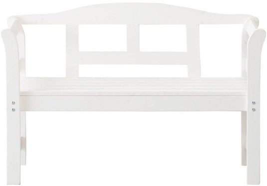 Sens tuinbank friesenbank fsc grenen hout 113x40x75cm wit