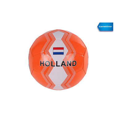 Gametime voetbal holland oranje 310 gram 3-laags voetbal 23 cm.