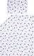 Meyco baby shapes dekbedovertrek ledikant - lilac - 100x135cm