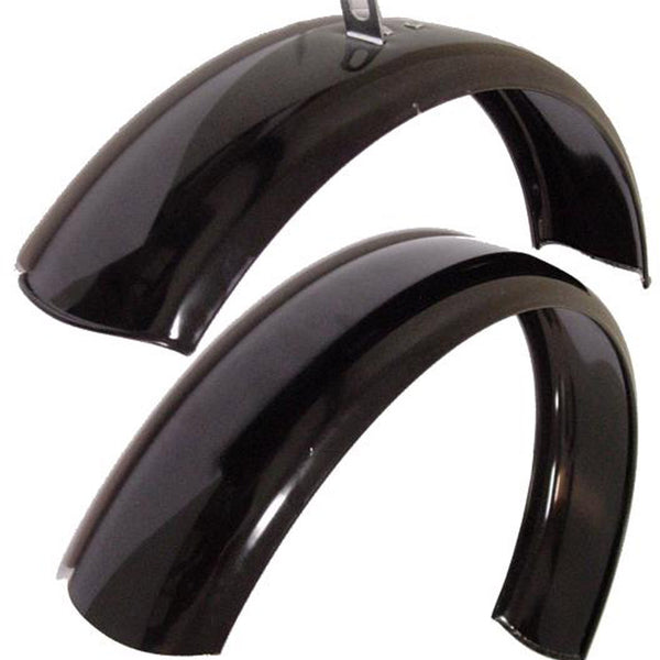 Set mudguards 12" cpl. steel