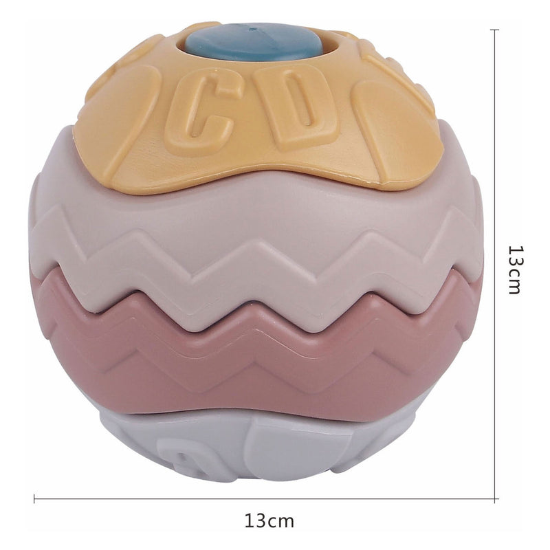 Load image into Gallery viewer, Baby puzzelbal pastel
