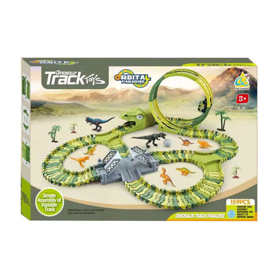 Load image into Gallery viewer, Dinotrack met looping speelset

