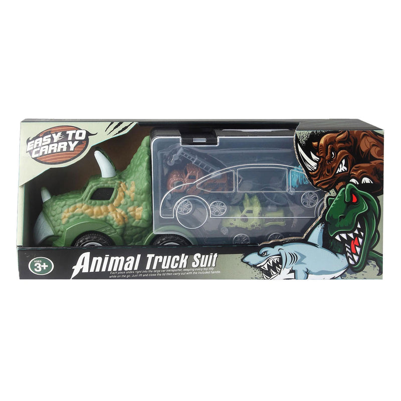 Load image into Gallery viewer, Dino transporter met monstertrucks
