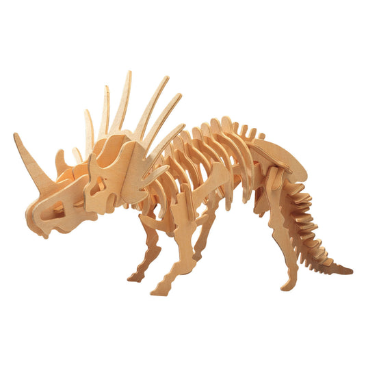 Houten bouwpakket styracosaurus