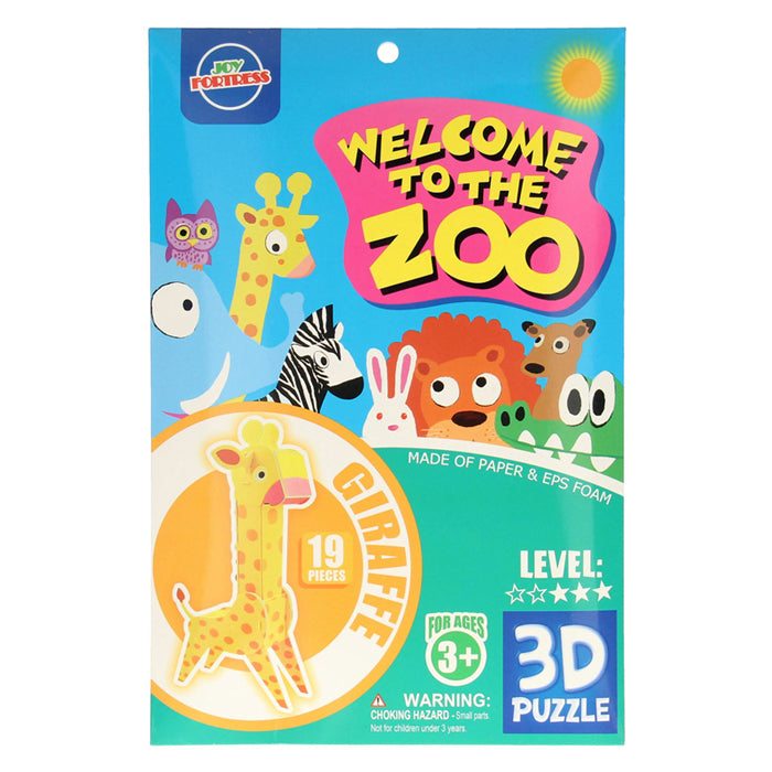 Load image into Gallery viewer, Bouwpakket 3d giraffe
