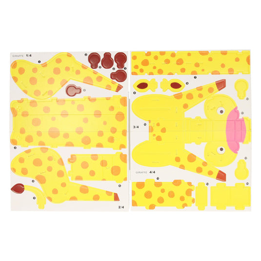 Bouwpakket 3d giraffe