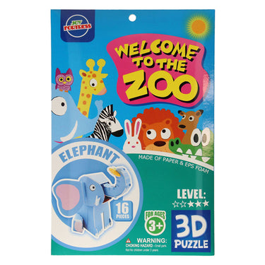 Bouwpakket 3d olifant