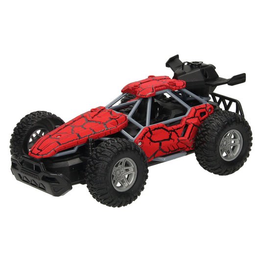 Rc auto met rookfunctie - rood