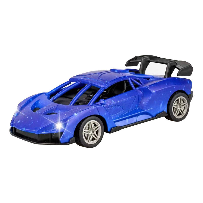 Load image into Gallery viewer, Lobbes speelgoed bv rc racewagen blauw zwart bestuurbare auto
