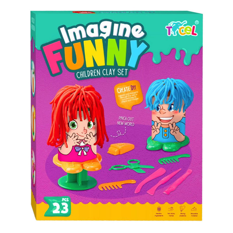 Load image into Gallery viewer, Lobbes kleiset kapsalon - 6 kleuren klei

