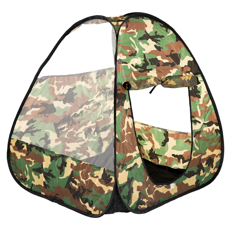 Load image into Gallery viewer, Lobbes camouflage speeltent pop-up voor kinderen - speelplezier tent.
