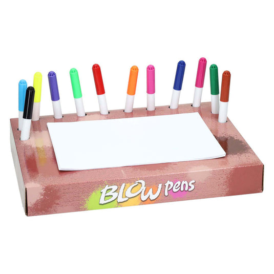 Lobbes speelgoed bv lobbes blaaspennen ruimtevaart set met pompje en templates.