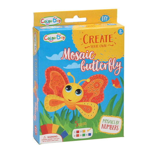 Mozaiek vlinder maken