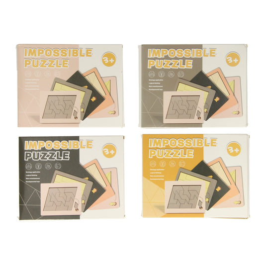 Imp houten ossible denkpuzzel