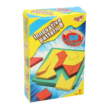 Lobbes speelgoed bv vormenpuzzel tangram, 60 challenges