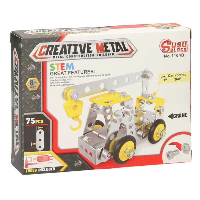 Load image into Gallery viewer, Metalen bouwpakket constructie kraan

