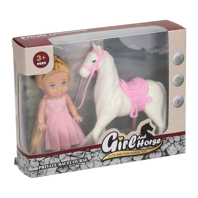 Load image into Gallery viewer, Popje met paard
