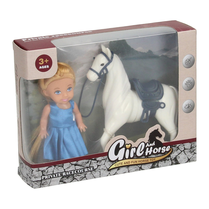 Load image into Gallery viewer, Popje met paard
