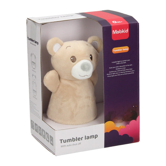 Tuimel nachtlamp beer met licht en geluid