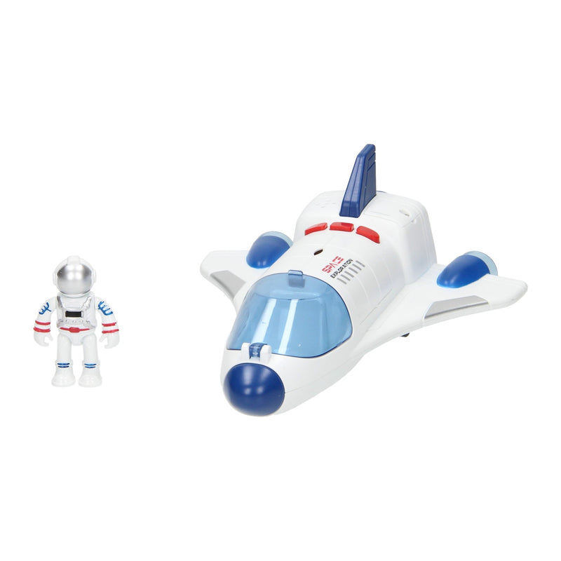 Load image into Gallery viewer, Frictie ruimte spaceshuttle met licht en geluid
