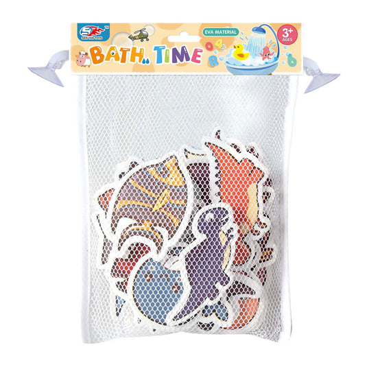 Foam badfiguren zeedieren dinos