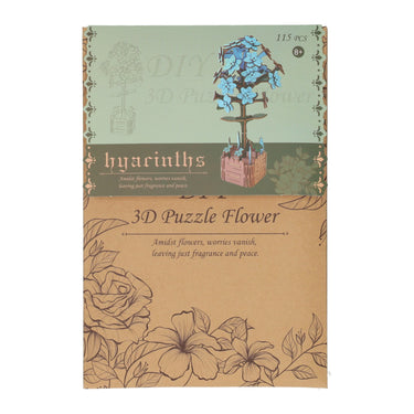 Lobbes houten 3d bouwpakket hyacint - 115dlg.