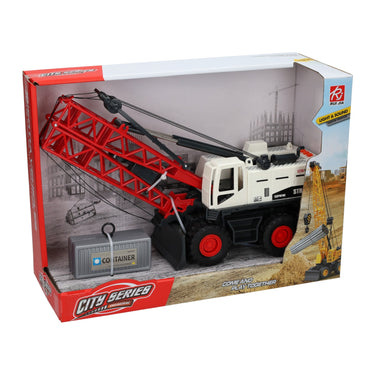 Lobbes constructie kraanwagen met licht geluid