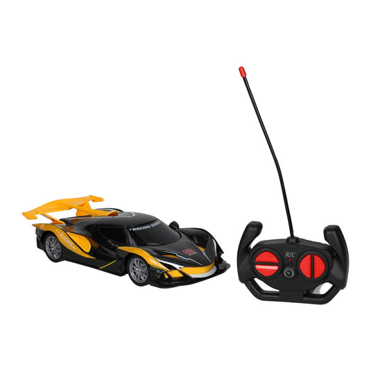 Rc gele racewagen