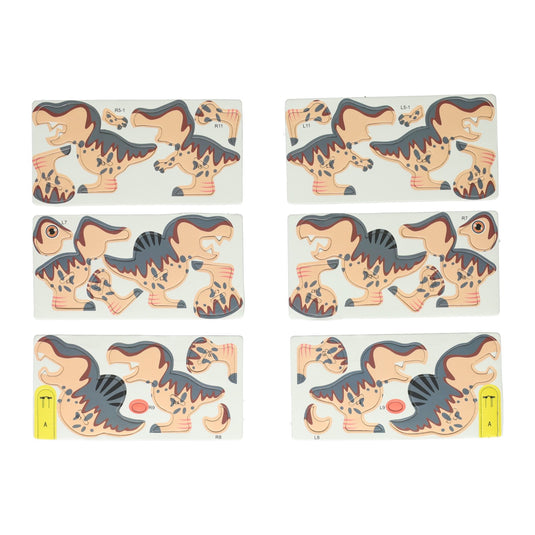Diy 3d model puzzel - dino