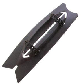 front mudguard Mudflap XL 33 cm black