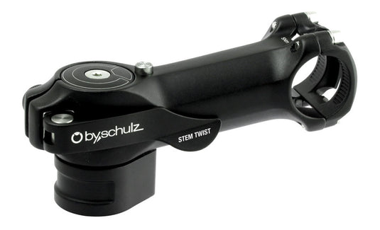 By,schulz stuurpen stem twist sds stem stem twist sds 75 31,8mm,alu,black