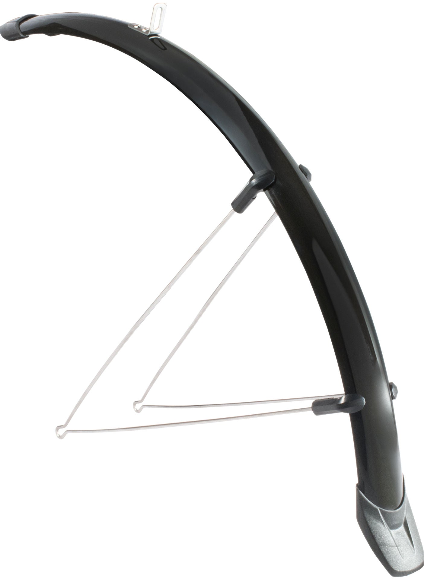 Set mudguards 28 inch 46 pvc black eurofender