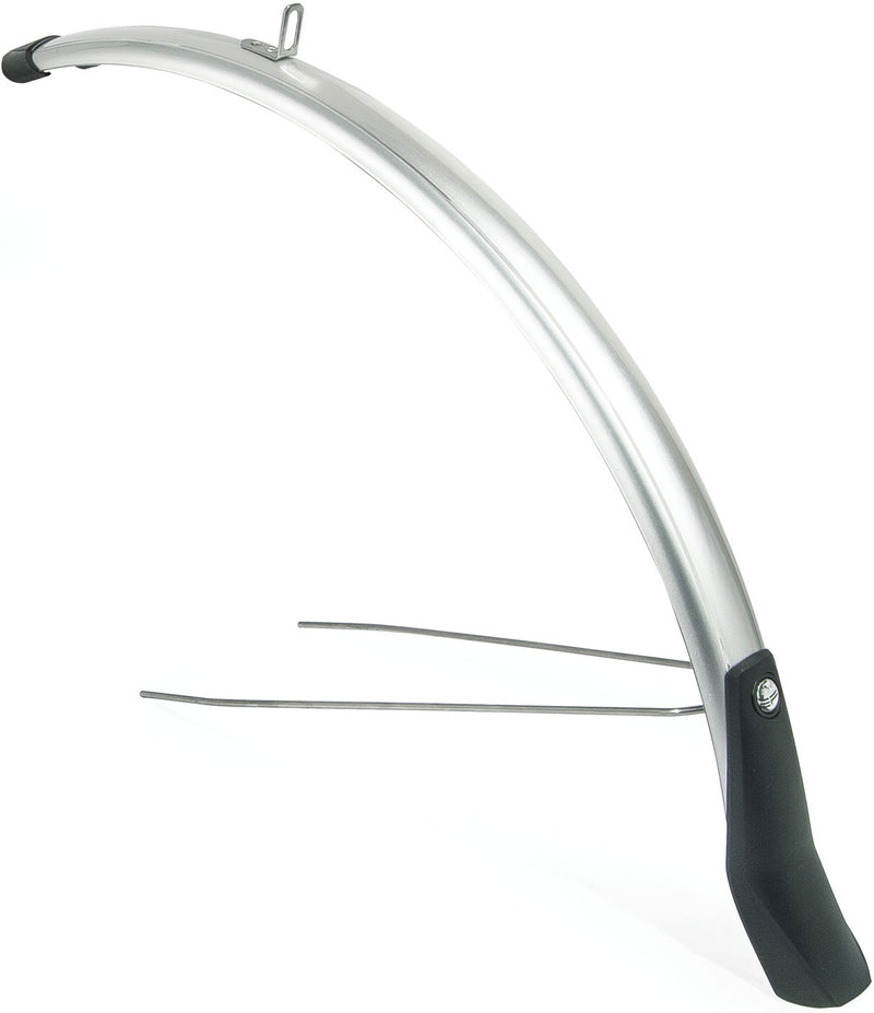 Load image into Gallery viewer, spatbordenset Snello 28 inch 46 mm kunststof zilver
