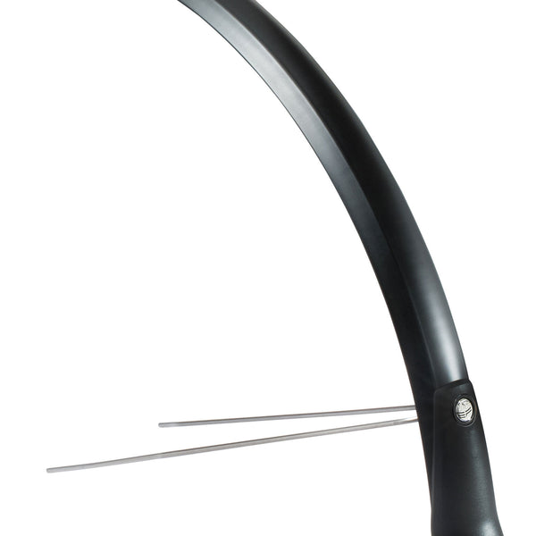 Mudguard set Snello 28" x 51 mm - matt black