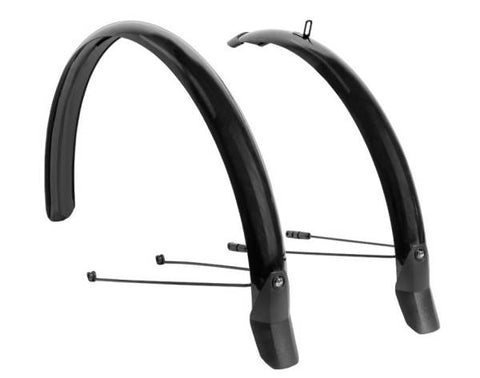 Fender set 28" Lampo 58 mm wide - matt black