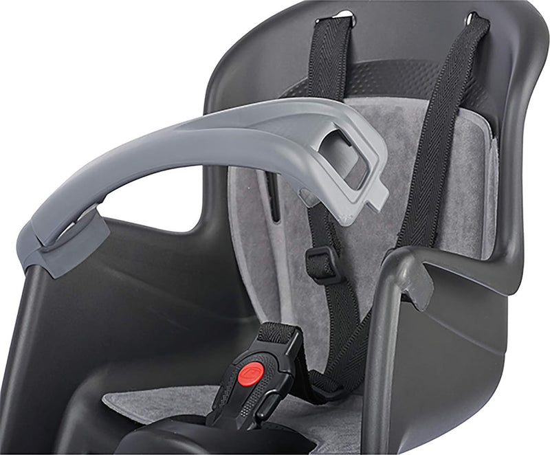 Load image into Gallery viewer, Superior polisport voorzitje bilby junior zwart grijs
