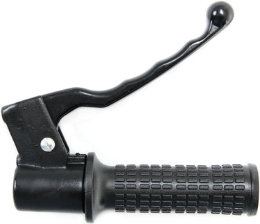 Domino gasdraaigreep armatuur piaggio style throttle grips alu sw 1-pull, brake leve