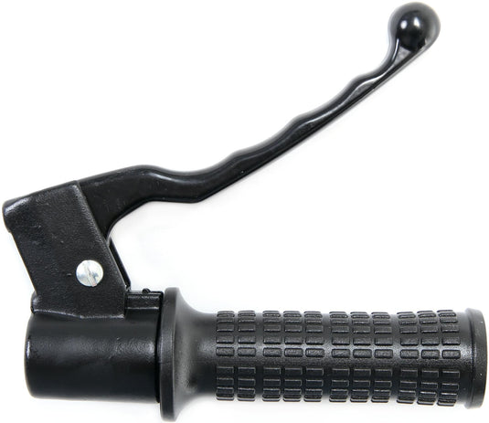 Domino gasdraaigreep armatuur piaggio style throttle grips alu sw 1-pull, brake leve