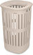 Brabantia collect-it wasmand - met deksel - 55 l - soft beige