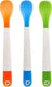 Munchkin lepeltjes - zachte lepels met soft tip - 3 stuks - kinderbestek - kinder lepeltjes - zachte tuit - baby bestek - per 3 stuks - vanaf 4 maanden
