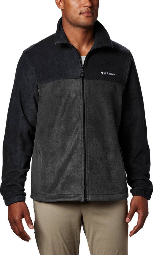 Columbia steens mountain™ full zip 2.0 fleece jas heren - fleece jas met volledige ritssluiting - fleece vest - zwart - maat m