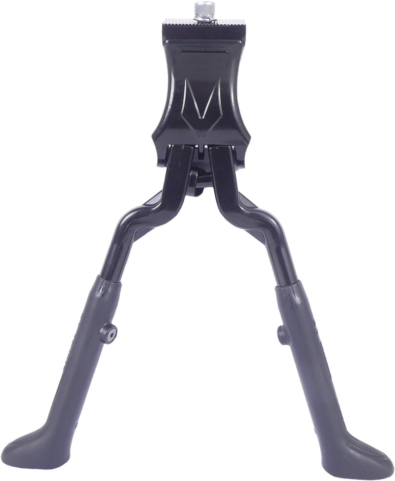 Load image into Gallery viewer, Middenstandaard 24 28 2-poot aluminium - zwart
