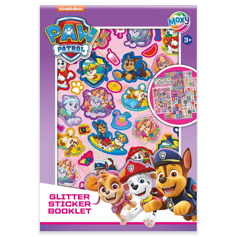 Load image into Gallery viewer, Moxy paw patrol glitter stickerboek - a5
