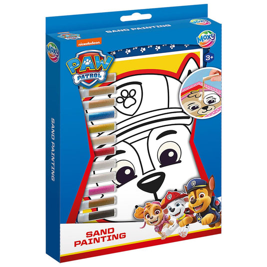 Creative craft group paw patrol zand schilderen, 16dlg.