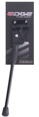 Edge Zijstandaard 28 40 mm 2 bouts aluminium zwart