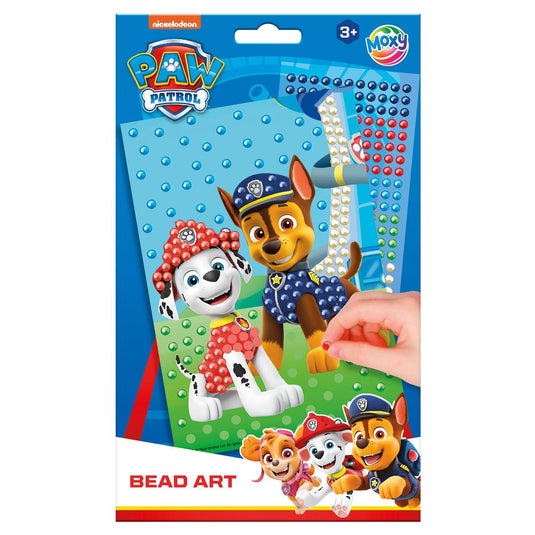 Creative craft group moxy paw patrol bead art - a5 formaat