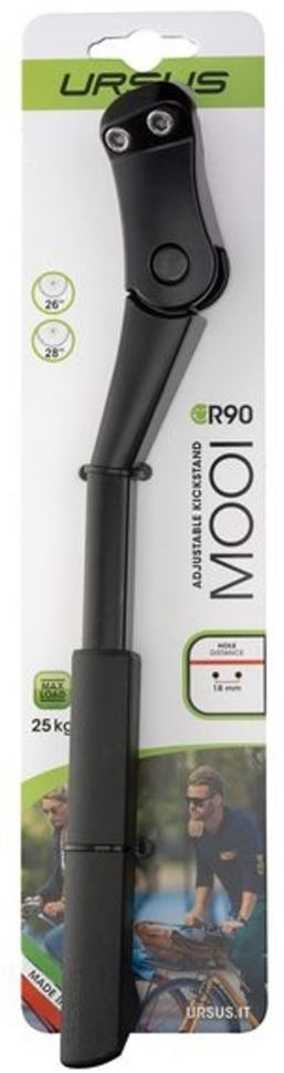 Load image into Gallery viewer, standaard Mooi 26 28 inch enkel 40 mm aluminium zwart
