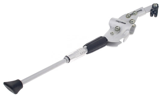 Ergotec zijstandaard achterbrugmontage 24 t m 28 universeel - zilver