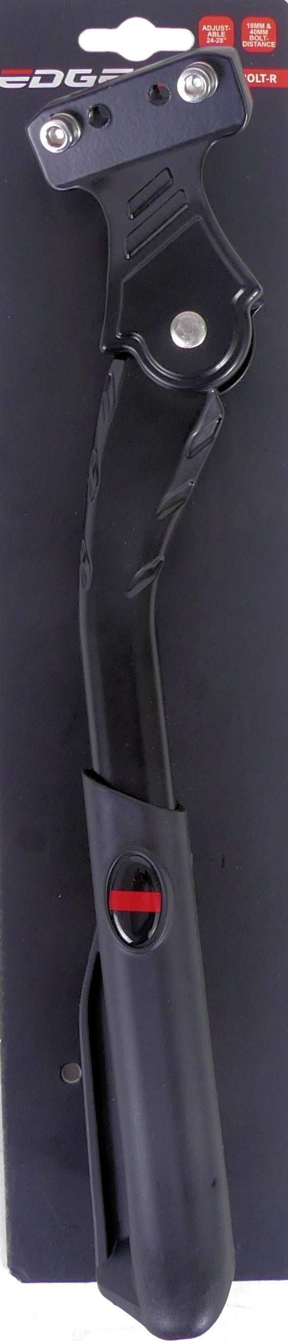 Load image into Gallery viewer, Edge zijstandaard verstelbaar 24 t m 28 ezybolt r18 r40 - zwart (op kaart)
